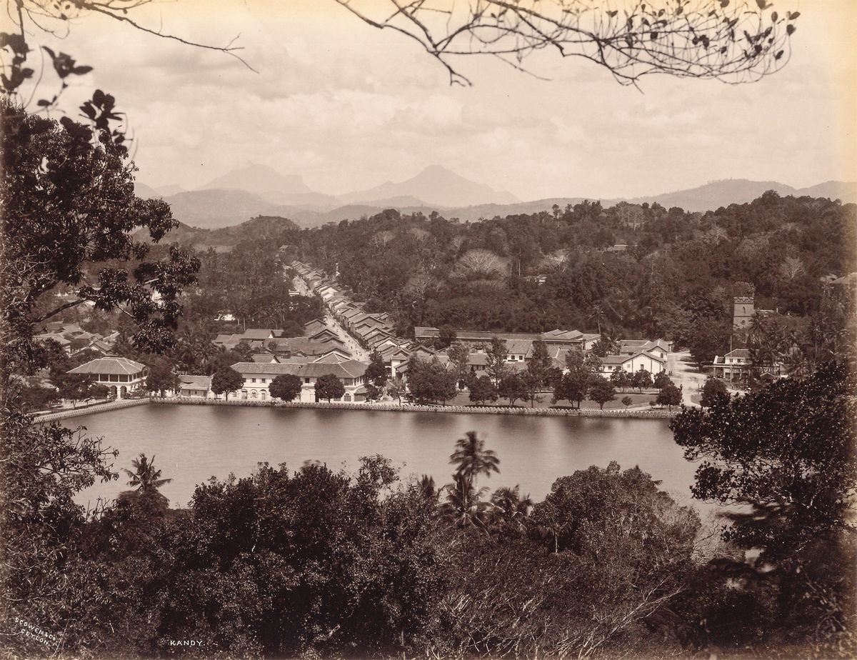 Charles Thomas Scowen - The Mahaweli Ganga And Hunasgiriya Peak; Kandy
