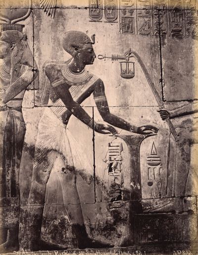 Temple De Seti I, Bas-relief, Abidos