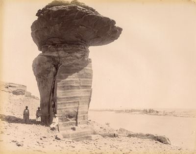 Gébel Silsileh, Les Roches