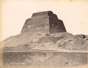 Sébah Pascal - Pyramide de Meydoun