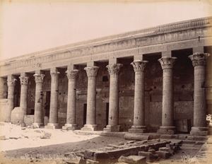 Phylae Grande temple, Colonnade du Nord