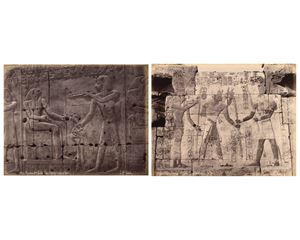 Abydos: 2me Salle Bas-Relief (Temple de Seti I)