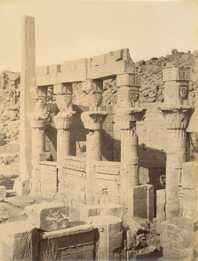Le petit temple d’Isis (stampa all’albumina)