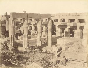 Karnak, Reste du temples de Seti