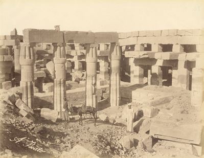 Karnak, Reste Du Temples De Seti