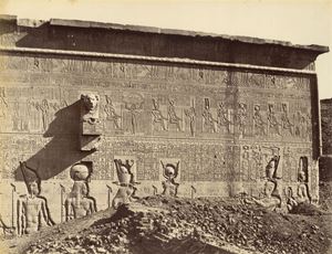 Denderah, exterieur du temple