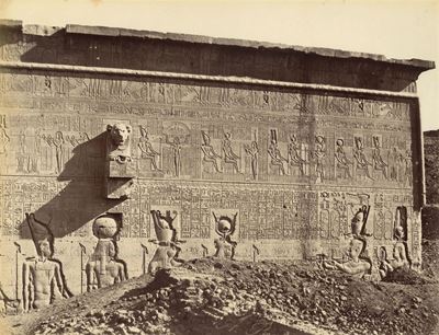 Denderah, Exterieur Du Temple