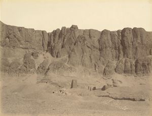 Der el bahari, vue generale