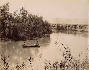 Ile dans le Jourdain
