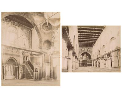 Jerusalem, Interieur De la Mosquee El Aksa