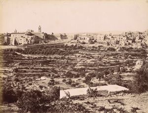 Panorama de Bethleem ; Village de Beit Djalah