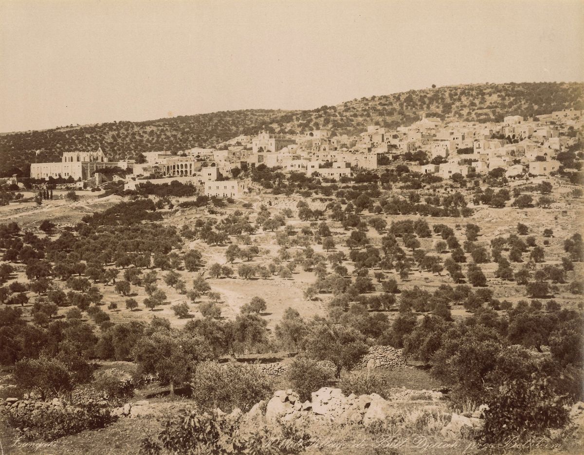 George & Constantine Zangaki - Panorama De Bethleem ; Village De Beit Djalah