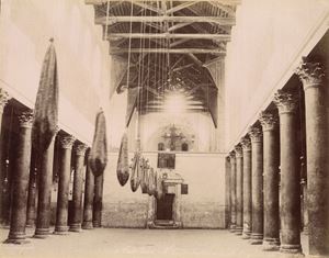 Bethleem interieur de l'eglise de la Nativité