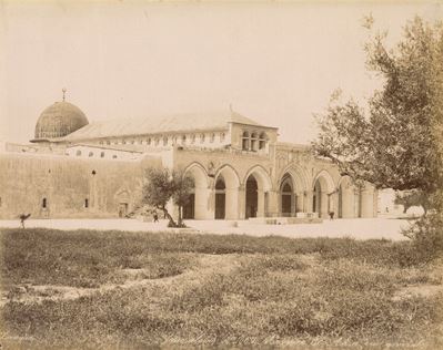 Jerusalem Mosquee El Aksa, Vue Générale