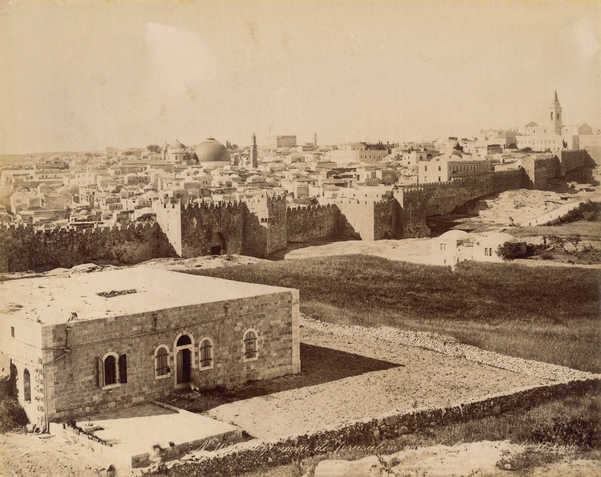George & Constantine Zangaki - Panorama De Jerusalem ; Vue De Jerusalem
