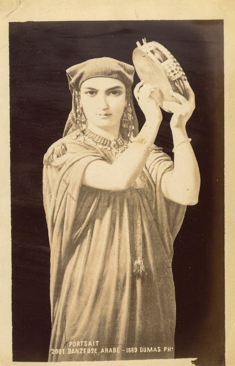Tancrède Dumas - Alexandrie Dame Eciptien ; Arabe Abitien Les Cedres Du Mont Liban ; Portsait Dan...