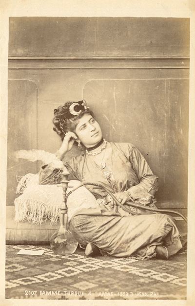 Femme Turque À Damas ; Dame Turque a Costantinople