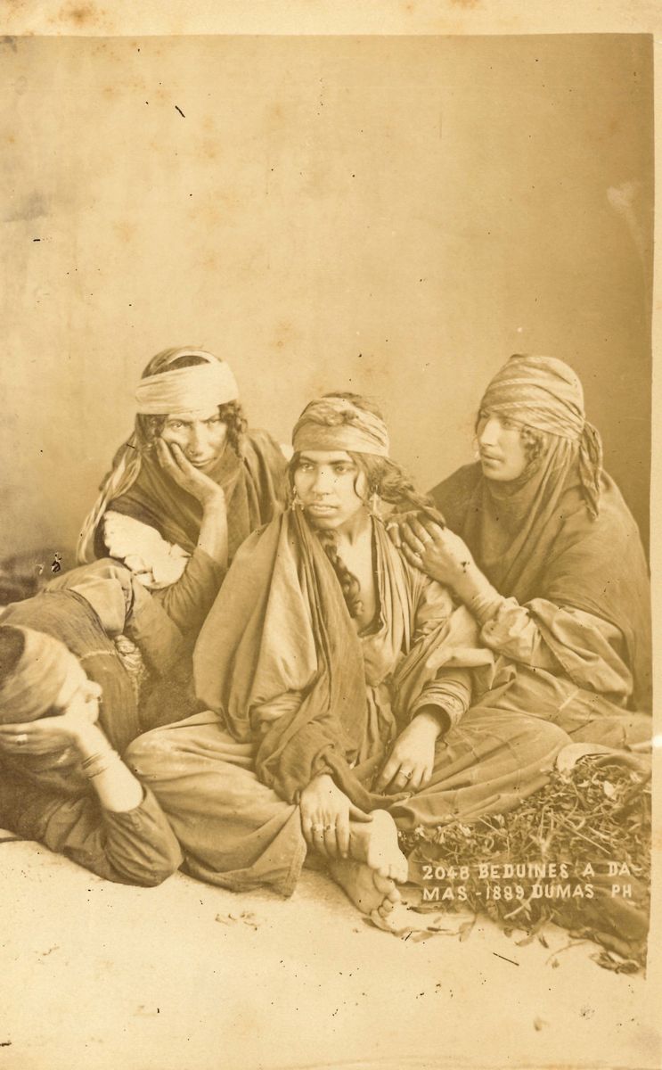 Tancrède Dumas - Beduines a Damas ; Beduin De Betanie