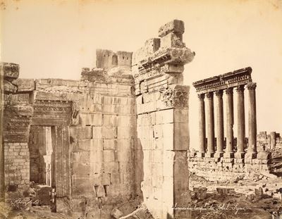 Balbek, Colonnes Du Temple Du Soleil, Syrie