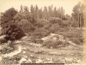 Sources du Jourdain à Banias ; Grotte de Banias