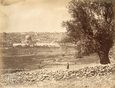 Jerusalem Du Mont Des Oliviers