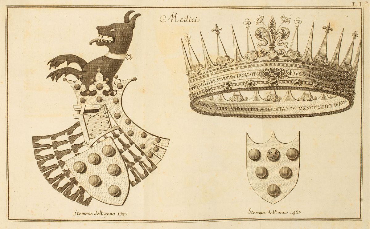 Iacopo Riguccio Galluzzi - Istoria del Granducato di Toscana Sotto il Governo della Casa Medici.