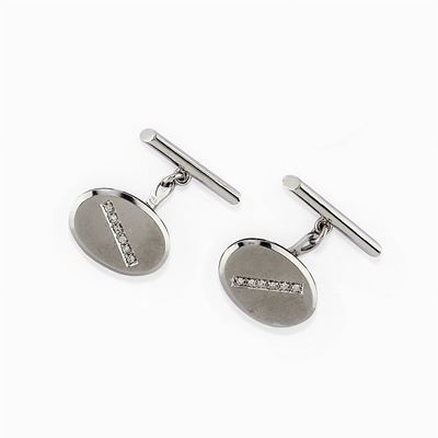 Polsini in Oro Bianco 18k e Diamanti
