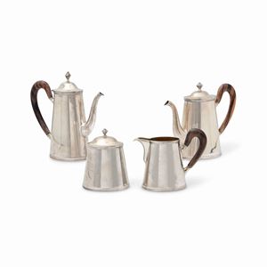 A silver tea and coffee service, Alexandria 20th Century