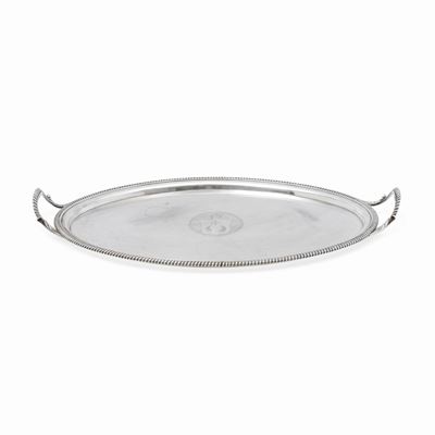 Guantiera in argento sterling, Inghilterra, XIX secolo