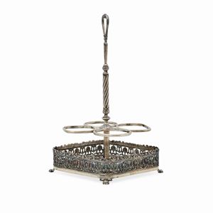 A silver bottle bucket, Italy 20th Century