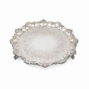 A sterling stand, London, early 19th Century