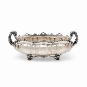 A silver centrepiece, Italy 20th Century