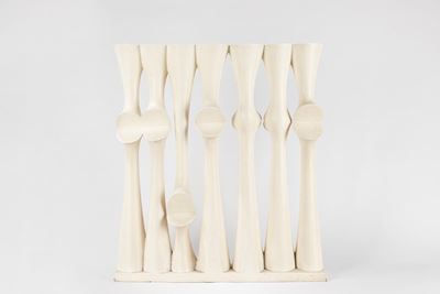 I Penati - gesso patinato, 1967
