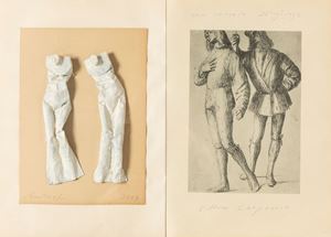 Zwei stehende Juenglinge