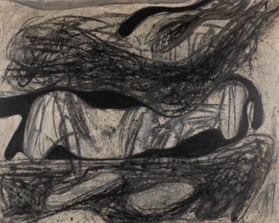 Disponibilità della memoria, olio su tela, 1961