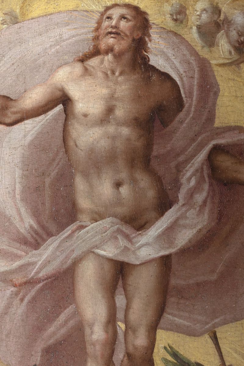Tommaso Manzuoli, Detto Maso da San Friano - Ascensione di Cristo con la Vergine, gli Apostoli e ...