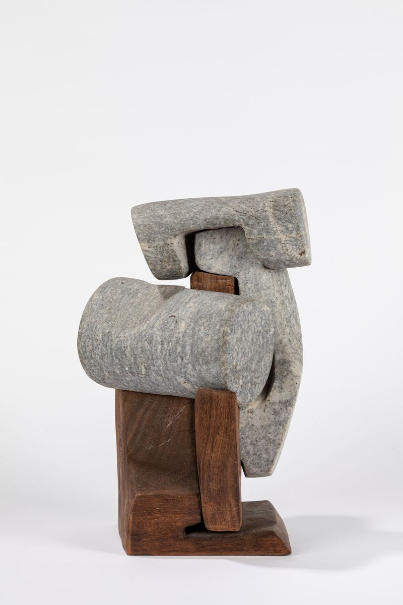 Giancarlo Sangregorio - Scultura in pietra e legno