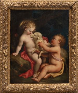 Jesus Child and the infant Saint John