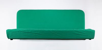 Orsa Maggiore, letto con testiera e cassone imbottiti, 1976