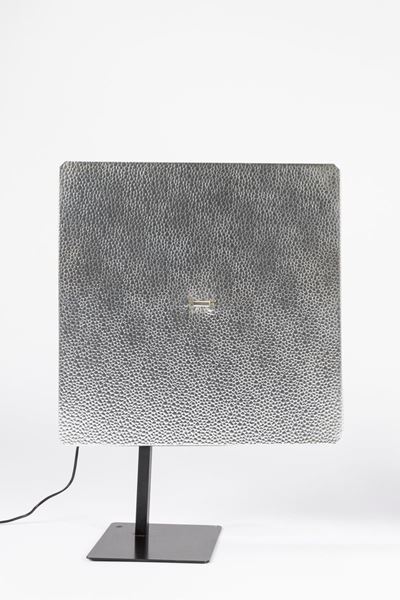 Lampada 611/G, metallo laccato e alluminio, 1973