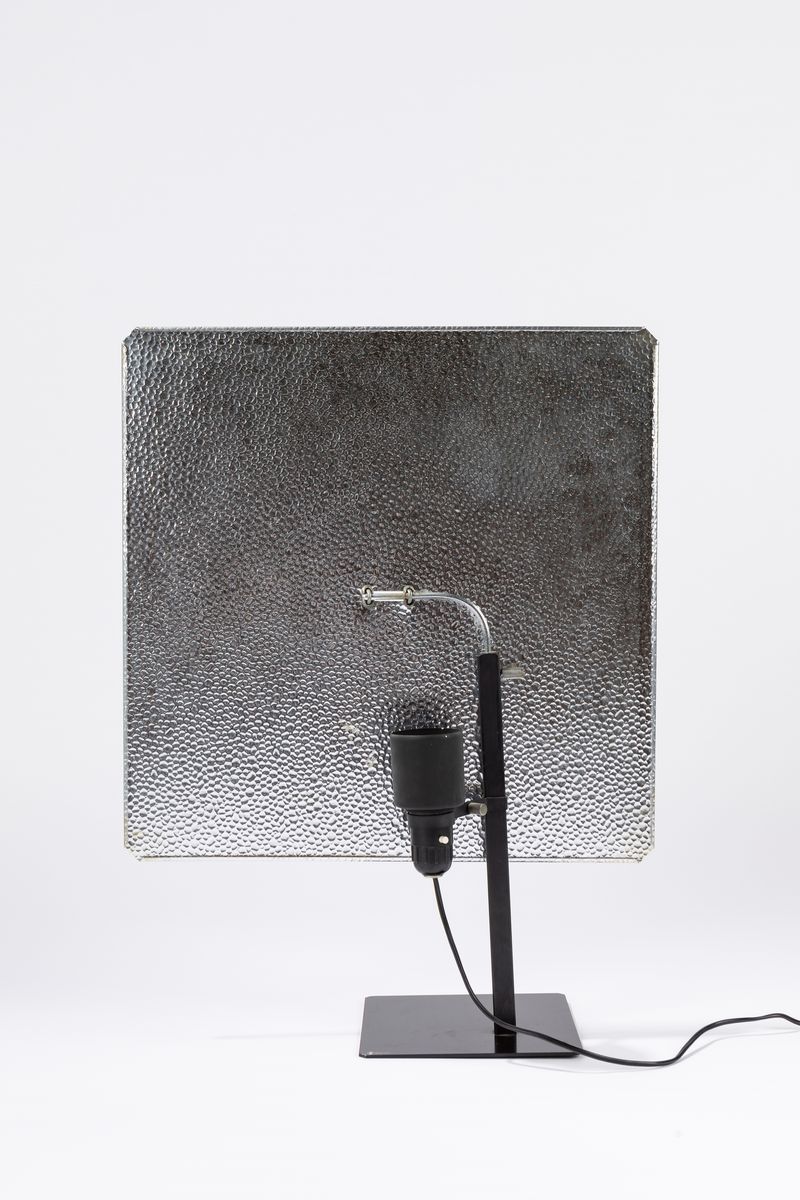 Gino Sarfatti - Lampada 611/G, metallo laccato e alluminio, 1973