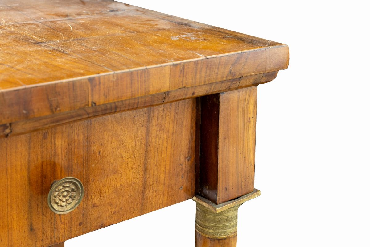 Console Impero con Colonnine, Inizi del Secolo XIX