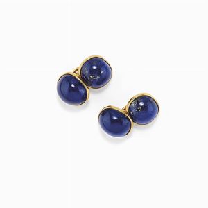 Polsini in oro giallo 18k e lapislazzuli