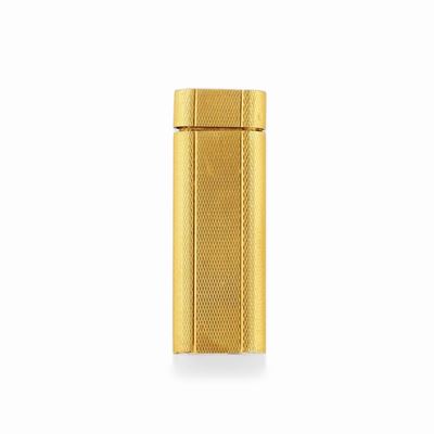 Accendino placcato in oro giallo, con astuccio