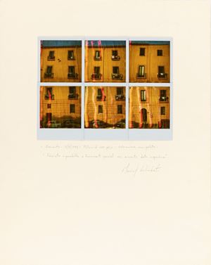 Sorrento, facciata riprodotta a frammenti parziali con aumento della superficie