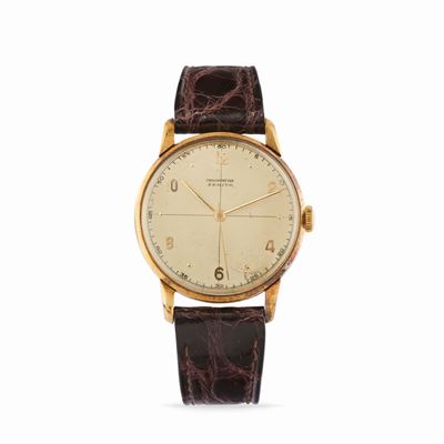 Solotempo, Chronomètre anni '50, cassa in oro 18k