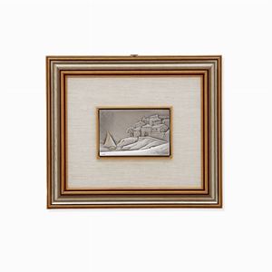  - A silver low relief 