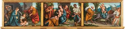 Natività, Adorazione dei Magi e Fuga in Egitto