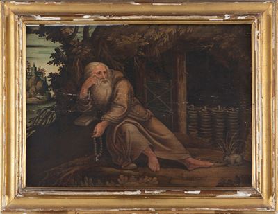Paesaggio con Padre Eremita