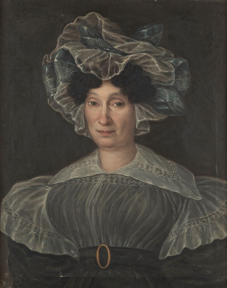 Jean Martini - Ritratto di Gentiluomo e Ritratto di Gentildonna, a Mezzo Busto (en Pendant)